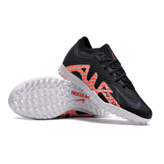 Chuteira Society Nike Zoom Mercurial Vapor 15 Elite TF Preta, Branca e Laranja - VN Esportes