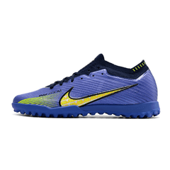 Chuteira Society Nike Zoom Mercurial Vapor 15 Elite TF Roxa e Verde - VN Esportes