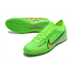 Chuteira Society Nike Zoom Mercurial Vapor 15 Elite TF Verde e Amarela - VN Esportes