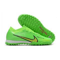 Chuteira Society Nike Zoom Mercurial Vapor 15 Elite TF Verde e Amarela - VN Esportes