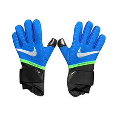 Luva de Goleiro Nike Phantom Elite Azul e Preto