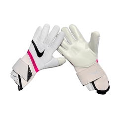 Luva Nike Phantom Elite Branco e Rosa - VN Esportes