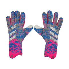 Luva Predator Freak Pro Rosa e Azul - VN Esportes