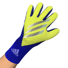 Luva Predator X Pro Amarelo e Azul - VN Esportes