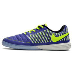 Chuteira Futsal Nike Lunar Gato II IC Azul e Verde