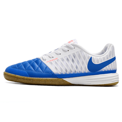 Chuteira Futsal Nike Lunar Gato II IC Branca e Azul