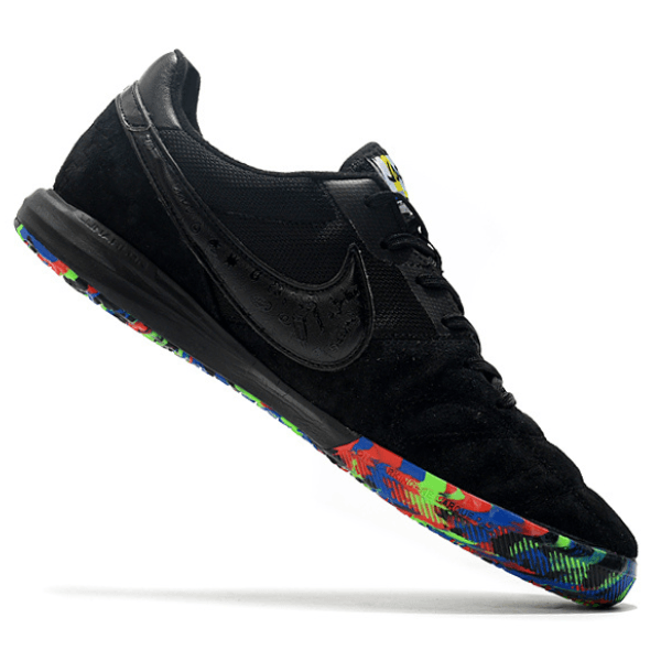 Chuteira Futsal Nike Premier II IC Preta e Colorida - VN Esportes