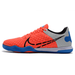 Chuteira Futsal Nike Reactgato IC Vermelho, Azul e Cinza