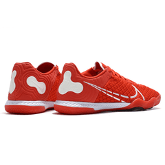 Chuteira Futsal Nike Reactgato IC Vermelho e Branco - VN Esportes