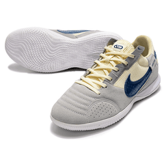 Chuteira Futsal Nike Streetgato IC Branco,Azul e Cinza - VN Esportes