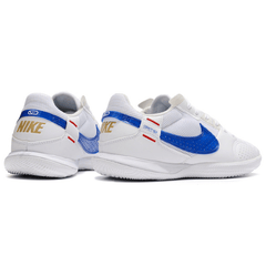 Chuteira Futsal Nike Streetgato IC Branco e Azul - VN Esportes