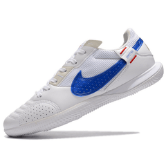 Chuteira Futsal Nike Streetgato IC Branco e Azul - VN Esportes