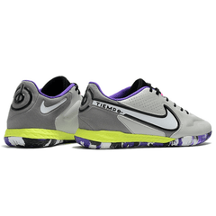 Chuteira Nike Tiempo 9 Legend IC Branca e Roxo - VN Esportes