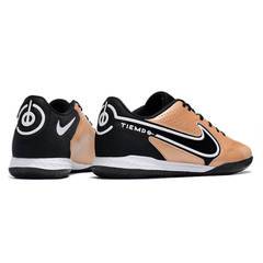 Chuteira Nike Tiempo 9 Legend IC Dourada - VN Esportes