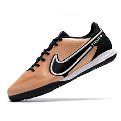 Chuteira Nike Tiempo 9 Legend IC Dourada - VN Esportes