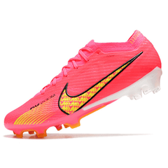 Chuteira Nike Zoom Mercurial Vapor 15 Elite FG Rosa e Amarela - VN Esportes