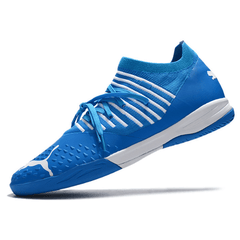 Chuteira Puma Future Z 1.3 IC Instinct Azul Pack - VN Esportes