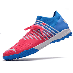 Chuteira Puma Future Z 1.3 TF Azul e Rosa - VN Esportes