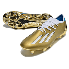 Chuteira Adidas X Speedportal.1 Ponta de Ferro SG Dourada Messi - VN Esportes