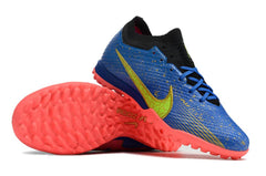 Chuteira Society Nike Zoom Mercurial Vapor 15 Elite TF Azul, Rosa e Dourado - VN Esportes